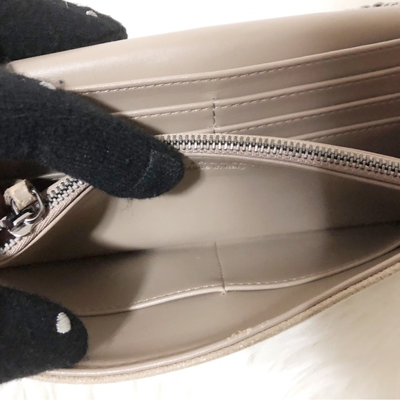 - Authentic Stella McCartney Falabella Beige Long Wallet - Picture 8 of 14